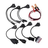 AutoAccessories 8 PCS Car Diagnostic Cable and Connector OBD2 Cable