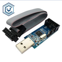 1ชิ้น USB USBasp ISP 3.3V / 5V AVR โปรแกรมเมอร์ USB ATMEGA128 ATMEGA8ใหม่ + สาย10PIN รองรับ64Bit Win7