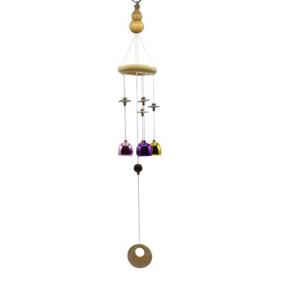 สินค้าใหม่ กระดิ่งลม ฐานน้ำเต้า กระดิ่ง 5 Wind Chime เสริมโชคลาภ เสียงเพราะ ระฆังลม ตกแต่งบ้าน ตกแต่งสวน