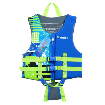 Childrens life jacket neoprene buoyancy vest boys and girls water sports beach swimming pool training auxiliary floating vest  Life Jackets