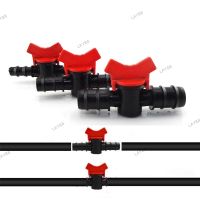 16mm 20mm 25mm Garden Water Tap Drip Irrigation Mini Switch Waterstop Connectors Hose Adapter Home Garden Greenhouse YB8TH