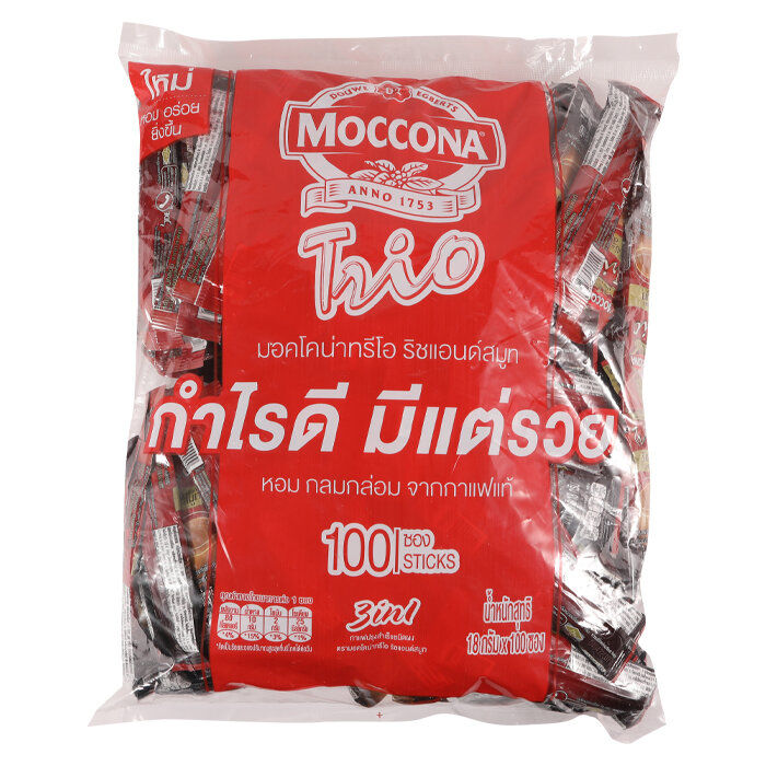 fernnybaby-มอคโคน่า-ทรีโอ-moccona-100pcs-กาแฟมอคโคน่า-ทรีโอ-เอสเปรสโซ่-และ-ริชอโรม่า-สูตร-กาแฟซอง-มอคโคน่า-แพค-สีแดง-ริชแอนด์สมูท-18-กรัม-100-ซอง