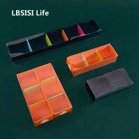 Dbsisi Life 10ชิ้นกล่องมาการองกระดาษรองเค้กคุกกี้สัตว์เลี้ยงพร้อมช่องหน้าต่างกล่องเก็บของสำหรับขนมหวานสีชมพูงานแต่งงานคริสต์มาส