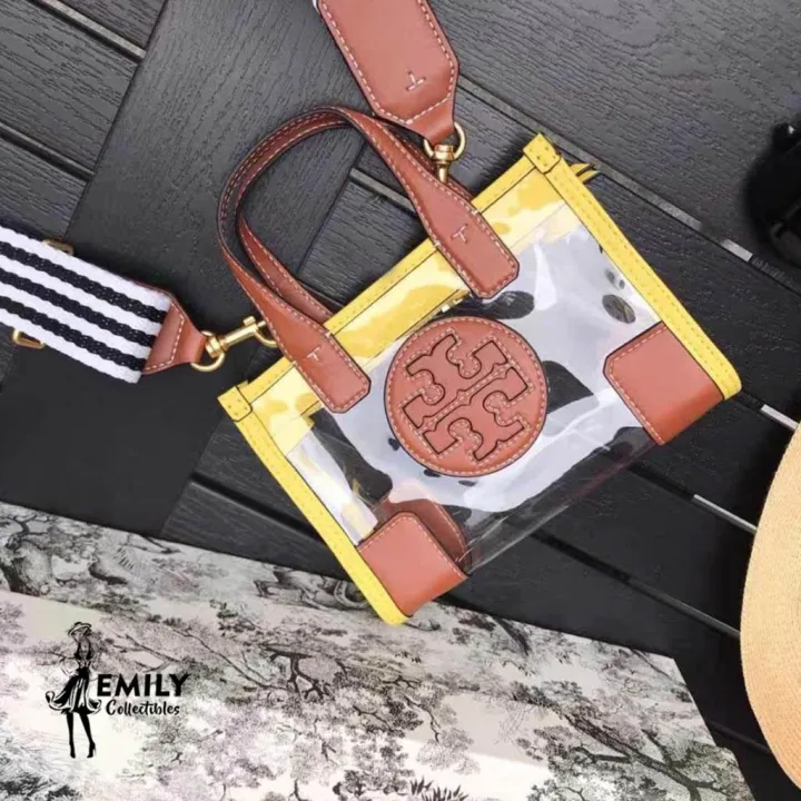 Tas Branded Wanita - Tory Burch Ella Clear Micro Tote ORIGINAL 100% | Lazada Indonesia Tas Branded Wanita - Tory Burch Ella Clear Micro Tote ORIGINAL 100% | Lazada Indonesia