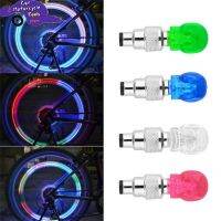 【CW】♗✓  Hot 2Pcs Motorcycle Car Spoke Tire Cap Lamp Bulb 4 Colors