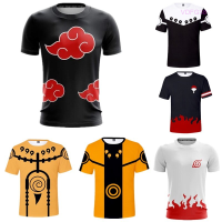 Selling New Hot Popular HOT Japanese Naruto 2023 Leisure Short Sleeve T-shirt Fashion 3d Digital Printing Size：S-5XL