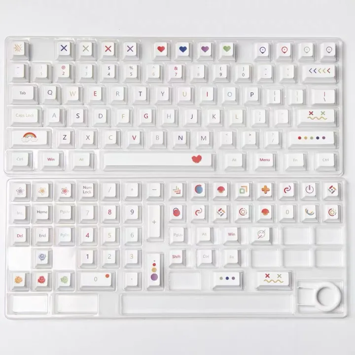 Crayon Key Cap 140 Keyball Cap Xda Height Pbt Material Sublimation/64