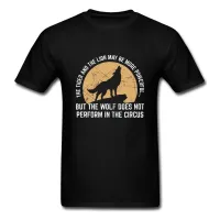 Letter Wolf Patchwork T Shirts Headline Text Title Men Tshirts Stay Wild Powerful Wolf Does Not Perform In Circus Wildwolf Shirt - T-shirts - AliExpress