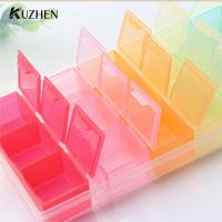 Multicolor Container 7 Day Rainbow Pill Medicine Kit Tablet Pillbox Dispenser Organizer Case With 10/ 21 Compartments Pill Box Medicine  First Aid Sto