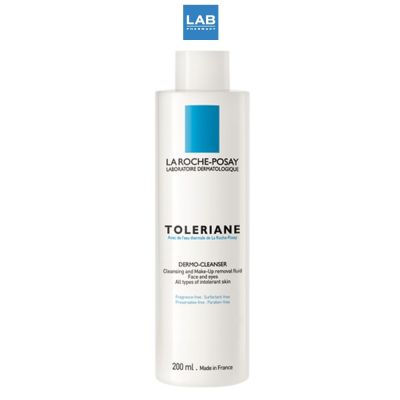 LA ROCHE-POSAY Toleriane Dermo Cleanser 200 ml. -  ทำความสะอาดผิว เช็ดล้างเครื่องสำอาง สำหรับผิวแพ้ง่าย ขนาด 200 มิลลิลิตร