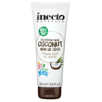 (Good product) ⚡️AA British original import Boots Inecto Natural Coconut Body Lotion Moisturizing 250ml