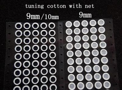 ▬✖✠ DIY 8mm 9mm 10mm ear headphone unit tuning cotton dust network 10pairs