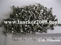 【☑Fast Delivery☑】 a7xd3t M2x6 Gr2ซ็อกเก็ตหกเหลี่ยม Countersunk/หัวสกรูเกลียวปล่อยไทเทเนียม