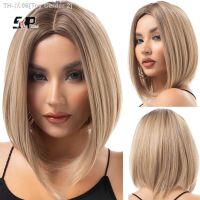 Short Wig Bob Natural Blonde Wig Woman Wigs For Women Daily Heat Resistant Hair [ Hot sell ] Toy Center 2