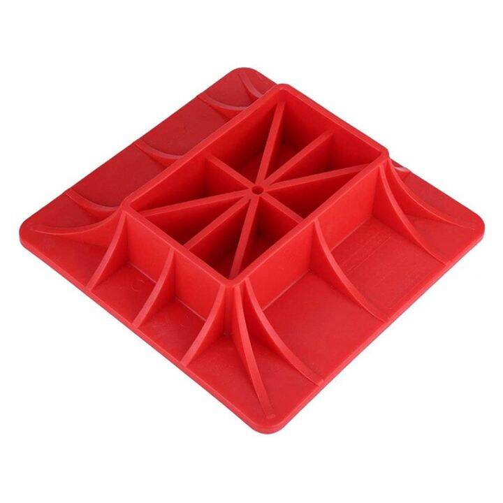 Red Modified Reinforced Jack Off-Road Base Lifting Jack Surface Pad to ...