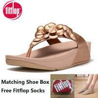 Fitflops รองเท้าแตะสตรี,รองเท้าแตะดีไซน์แบบมีดอกไม้-สายรัด