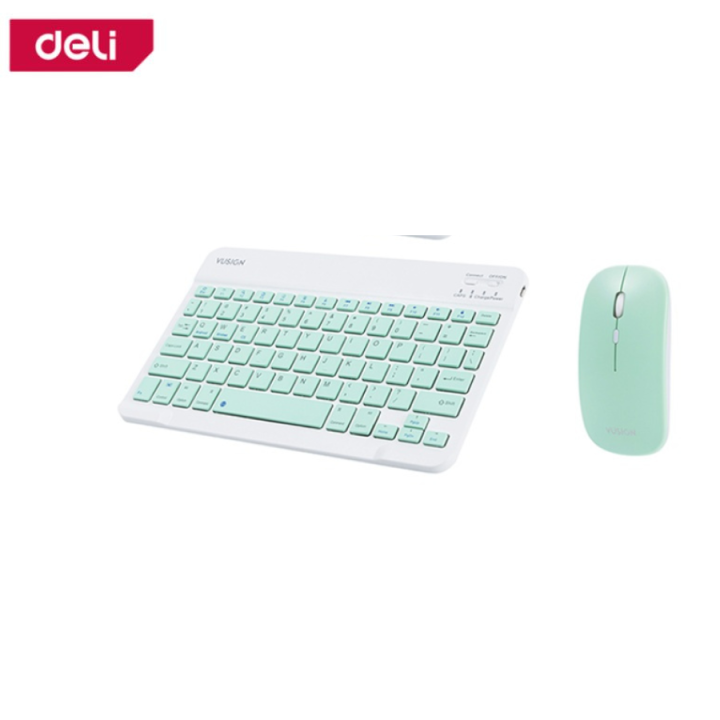 deli-แป้นพิมพ์ไร้สาย-คีย์บอร์ดบลูทูธพร้อมเมาส์ไร้สาย-คียบอร์ดมือถือ-คีย์บอร์ดไร้สายมินิ-แป้นพิมพ์ภาษาอังกฤษ-มี-3-สีให้เลือก-wireless-bluetooth-keyboard