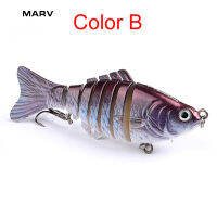 MARV Bionicว่ายน้ำLure Multi-Sectionเหยื่อแข็ง10ซม.15.5Gสำหรับตกปลา