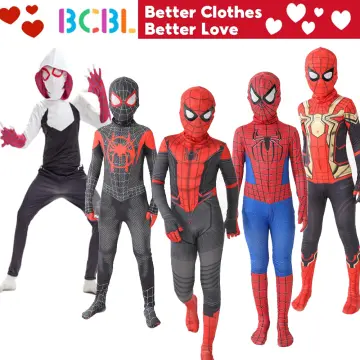 Costume de cosplay Miles Morales Spiderman pour enfants