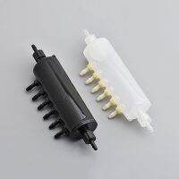 +【】 1PC For Epson XP600 5113 4720 Printhead White Ink Circulation Splitter Diverter Ink Circulation Buffer Bottle Filter