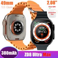 ZZOOI ZD8 Ultra Max Men Smart Watch Series 8 Always-on Display 49mm 2.08" Blootooth Call NFC ECG IP68 Waterproof Sports Smartwatch Z8