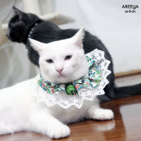 ปลอกคอเเมวรุ่นจาไมก้าสีสันสดใส Super Cat Collar