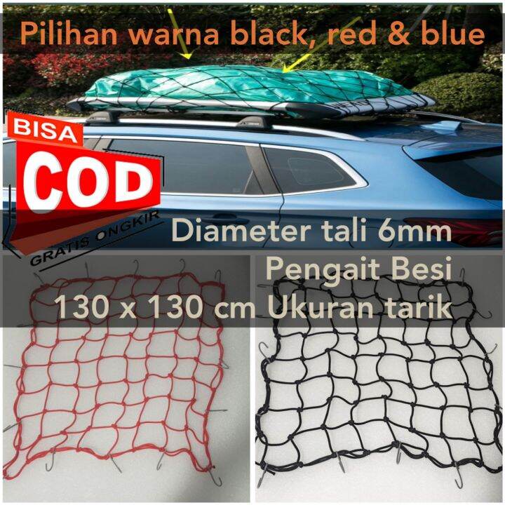 Jaring Atap Mobil Jaring Bagasi Roof Rack Net Cargo Lazada Indonesia