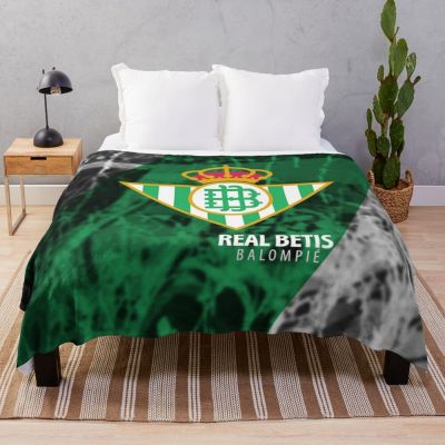 【CW】✶✜♝  Real Betis Balompie Throw Blanket Blankets