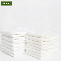 【CC】 Microfiber Baby Nappy Inserts 3 layers Diaper Use With