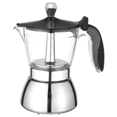 Moka Pot, 4 Cup Stovetop Espresso Maker -Cuban Coffee Percolator Machine Premium Moka Italian Espresso Coffee Maker