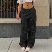 Sweatpants Trousers Women Y2K Clothing Oversized Plus Size Low Waist Parachute Loose Baggy Jogger Cargo Pants Streetwear Outfits