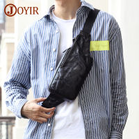 JOYIR-Bolsa De Couro Genuíno Masculina,Bolsa Tiracolo Estilinete,Pacote De Viagem Vintage,Bolsa De Ombro Casual,Mochila Multiuso