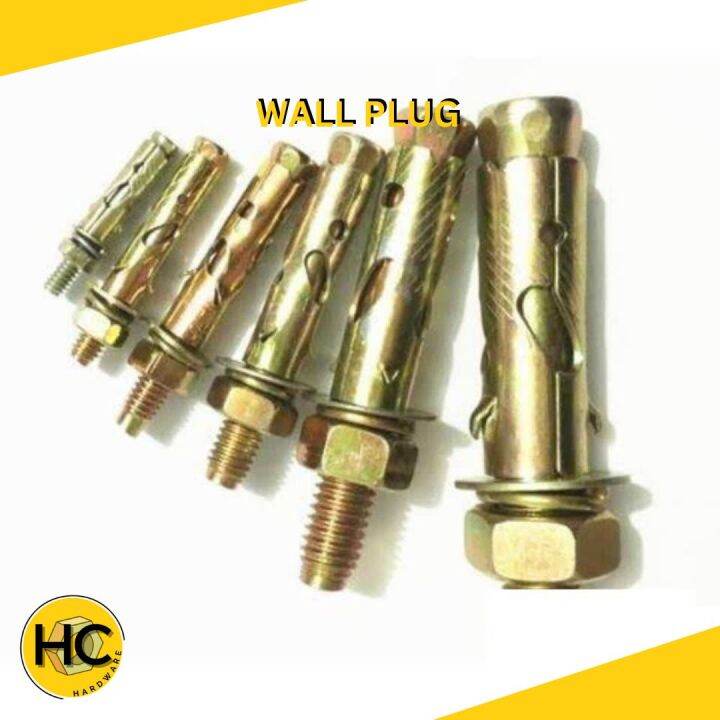 SYW Brand Sleeve Anchor Wall Expansion Bolt Iron Plug / Wall Plug Besi ...