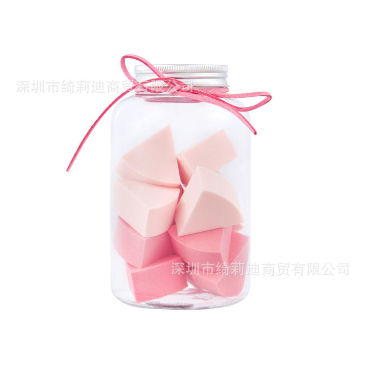 super-beautiful-5-color-powder-puff-sponge-beautiful-bottle