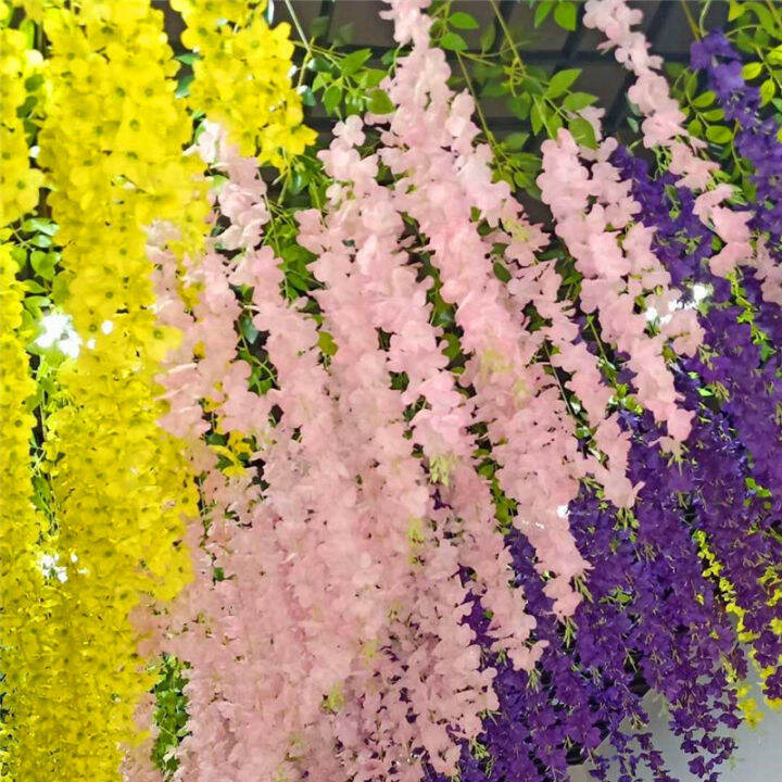 12pcs-45นิ้วประดิษฐ์-wisteria-ดอกไม้-glicynia-garden-ตกแต่งกลางแจ้งผ้าไหม-vine-wisteria-garland-สำหรับ-home-party-งานแต่งงาน-decor