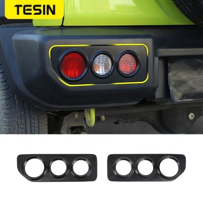 ♙ TESIN Car Rear Tail Light Lamp Decoration Cover For Suzuki Jimny JB74 2019 2020 2021 2022 2023 Lamp Hoods Exterior Accessories