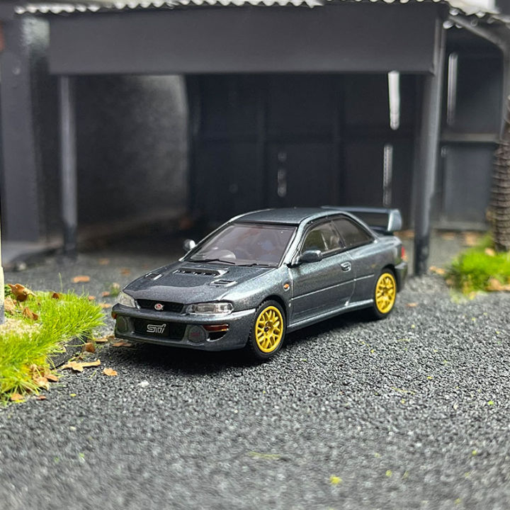 1-64-subaru-impreza-22b-sti-version-customized-ver-rally-base-car-gc8-alloy-diecasts-small-scale-car-model