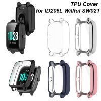 Screen Protector TPU Case For ID205L Smart Watch Soft Shell Clear Protective Cover for Willful SW021 (ID205L) Smart Accessories