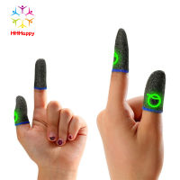 Gaming Finger Sleeve Ultra-thin Silver Fiber Breathable Luminous Touch-Screen Fingertips Finger Cots Cover