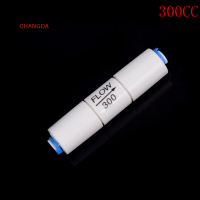 ?【Lowest price】CHANGDA 1 4 flow restrictor 300CC-1500CC ด้วยการเชื่อมต่ออย่างรวดเร็วสำหรับ RO reverse Osmosis