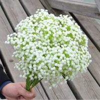 108Heads 63cm Babies Breath Artificial Flowers Plastic Gypsophila DIY Floral Bouquets Arrangement for Wedding Home Decoration