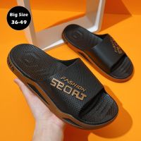 Big Size Men 2023 New Slides Summer Luxury Sandals Women Outside Flip Flops Casual Beach Breathable Shoes Couples Home Slippers