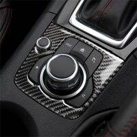 Car Decoration Carbon Fiber Frame Right Drive Sticker Multi-media Gearboxs A-right Sticker for Mazda3 Axela Interior Accessories