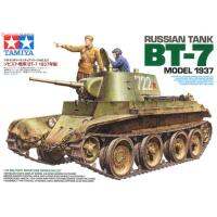 Tamiya 35327 1/35ชุดแบบจำลองย่อขนาด Wii โซเวียตและ BT-7รถถัง1937