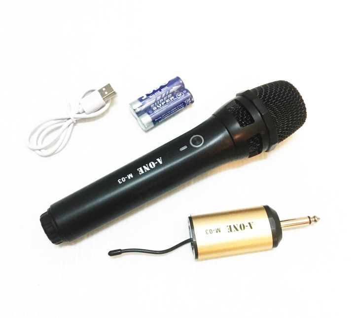 a-one-ไมโครโฟน-ไร้สาย-wireless-microphone-uhf-รุ่น-m-03-pt-shop