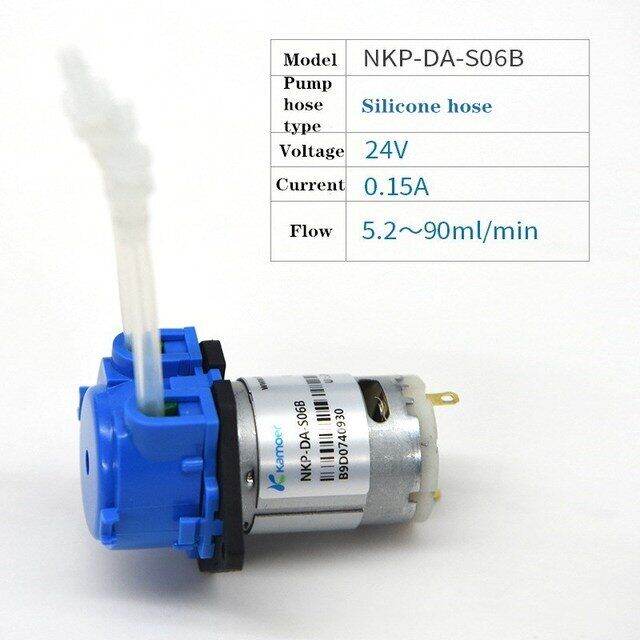 12v/24v Dc Peristaltic Dosing Pump Diy Liquid Pump For Aquarium Lab