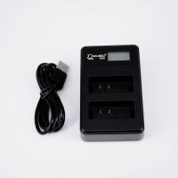 DUAL LCD USB CHARGER CANON LP-E10 Small มีจอแสดงผลแบตเตอรี่ (1290)