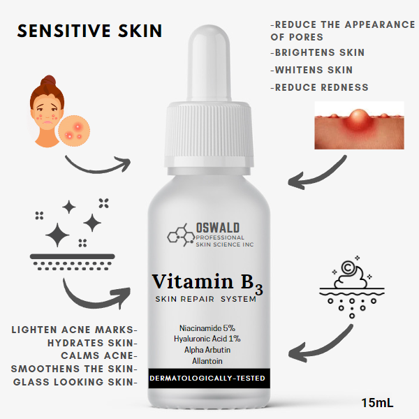 Vitamin B3 Niacinamide Serum Oswald Science Lazada PH