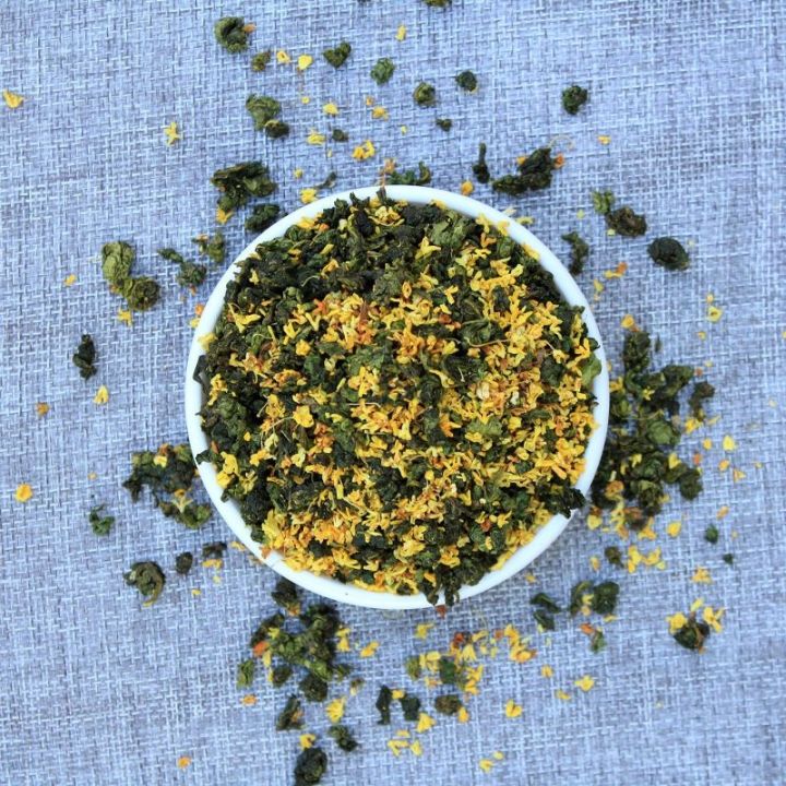 gong-tea-house-osmanthus-ชาอูหลงใหม่ชากลิ่นหอมเข้มของแท้รสชาติออสแมนทัสกล่องของขวัญใส่ชาอัลไพน์แช่แข็งชาอูหลง