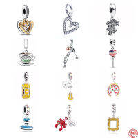 ใหม่เครื่องประดับ Diy เงิน925อุปกรณ์ทำหัวใจปริศนาถ้วยกาแฟ Dangle ลูกปัด Fit Original Charms สร้อยข้อมือผู้หญิง